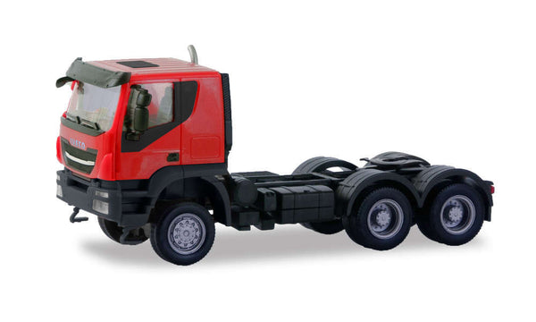 Herpa - 1:87 Iveco Trakker Tractor 6Ã6 (Red)