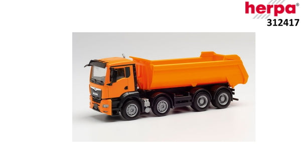 1/87 MAN TGX NN RundmuldenLKW 4achs kommunalorange