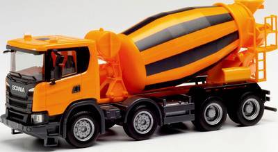 1/87 Scania CG 17 Concrete Mixer 4axle Communal Orange