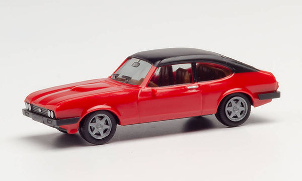 1/87 Ford Capri II mit Vinyldach Red