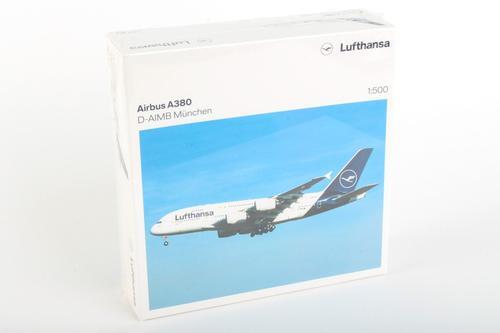 Herpa - 1/500 Lufthansa Airbus A380