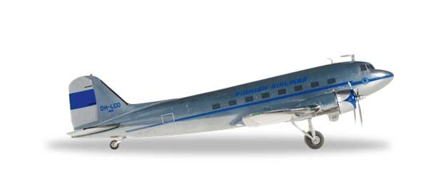 1/200 DC3 Finnish Airlines Metal