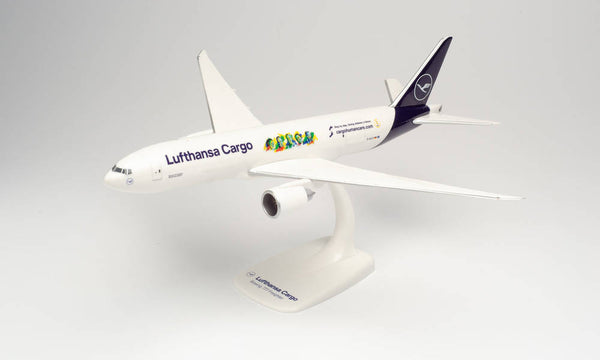 1/200 Lufthansa Cargo Boeing 777F Cargo Human Care DALFI Buenos Dias Mexico