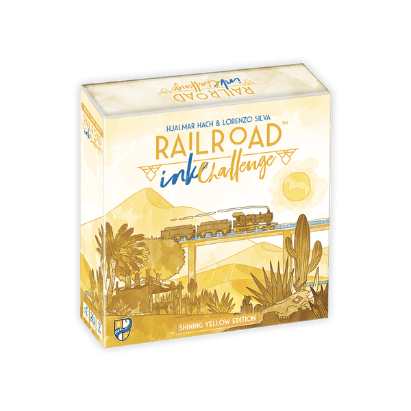 Railroad Ink Challenge Shining Yellow