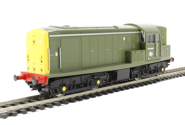 OO Carriage PreHeat Unit In Sherwood Green With Full Yellow Ends ADB968003 8Pin