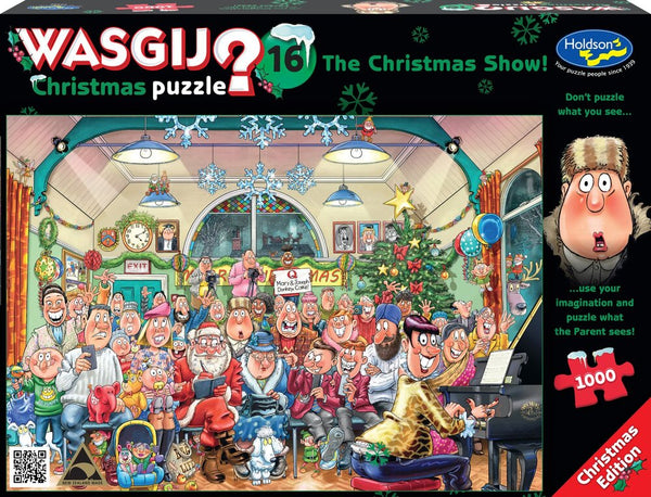 1000pc Wasgij? Christmas Puzzle #16: The Christmas Show!