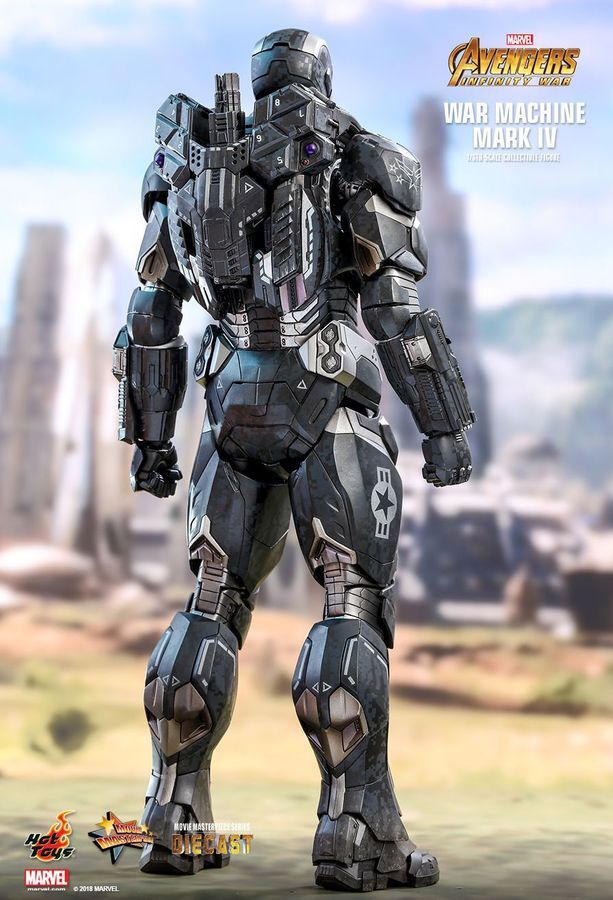 Hot Toys - Avengers 3 1:6 War Machine Mk.4  Diecast 12" Figure