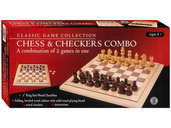 Chess and Checkers 15 Bevel Edge