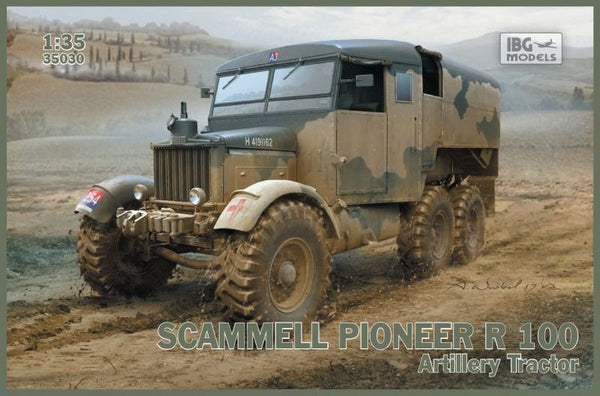 35030 1/35 Scammell Pioneer R 100 Artillery Tractor Plastic Model Kit