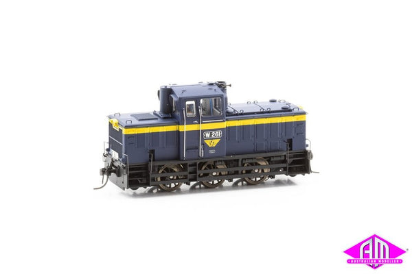 HO VR W Class W261 Original Body  VR Blue DCC