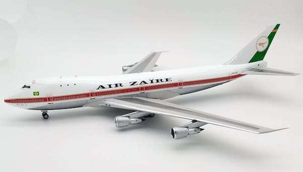 1/200 Air Zaire Boeing 747 121 N747QC With Stand