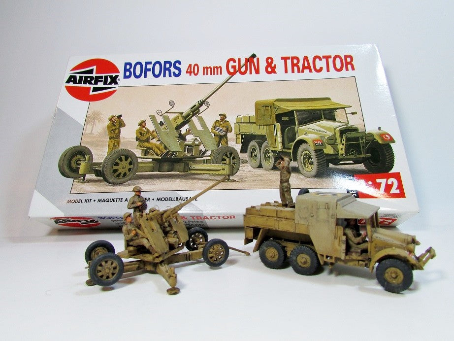 176 40mm Bofors Gun and Tractor – Hobbyco