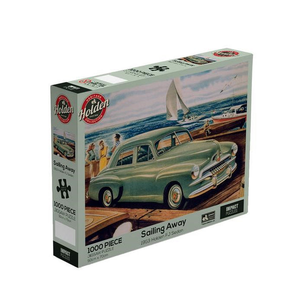 1000pc Holden    Sailing Away   FJ Holden 1953