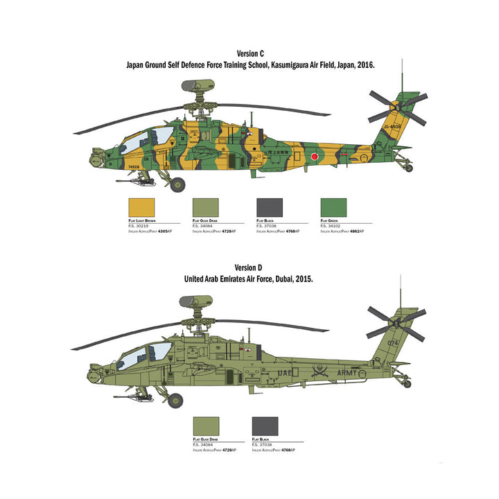 Italeri - 1:48 AH-64D Longbow Apache