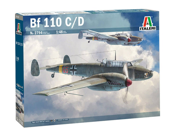 Italeri - 1:48 Bf 110 C/D