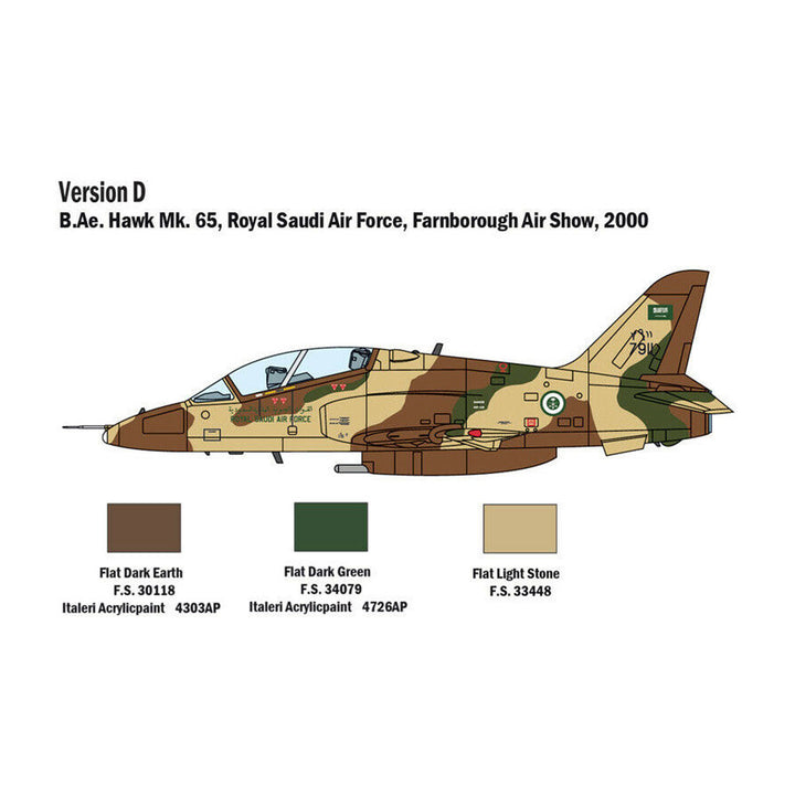 Italeri - 1:72 Hawk T1