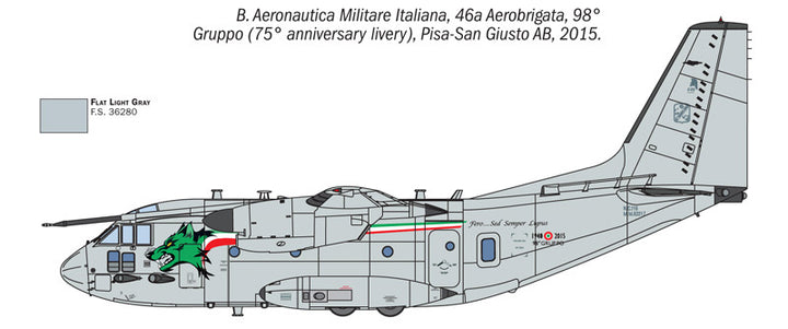 Italeri - 1/72 C-27J Spartan