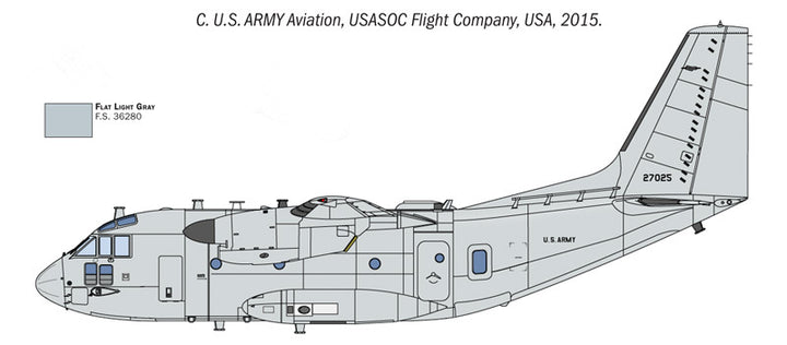 Italeri - 1/72 C-27J Spartan