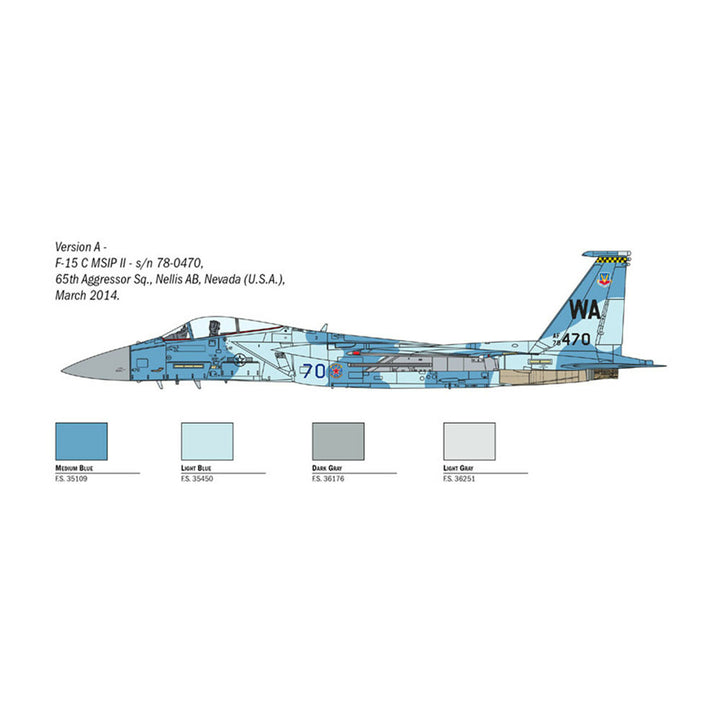 Italeri - 1:72 F-15C Eagle