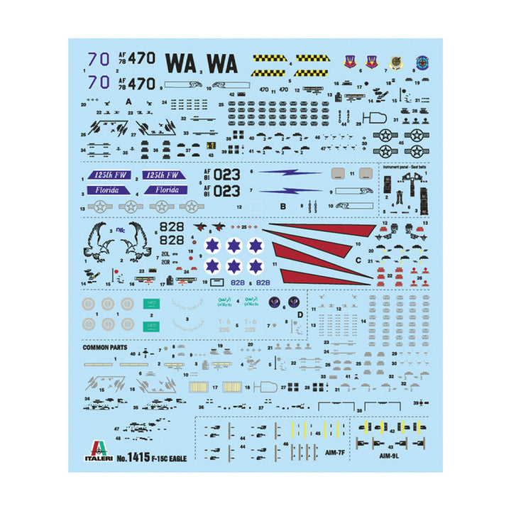 Italeri - 1:72 F-15C Eagle