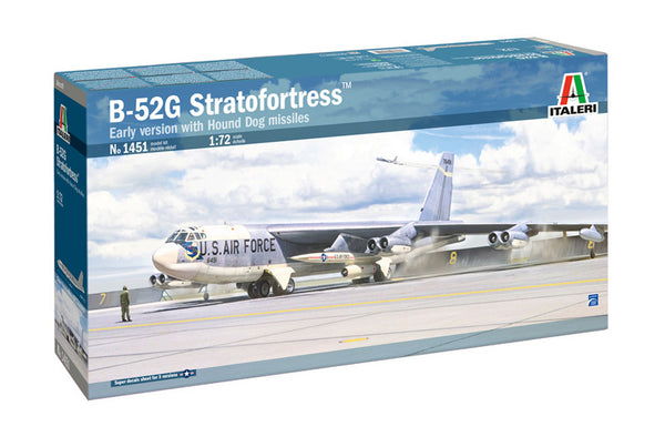 1/72 B52G Stratofortress Early version with Hound Dog missiles