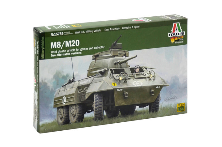 Italeri - 1:56 M8/M20