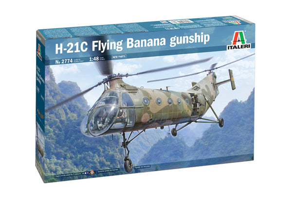 1/48 H21C   Flying Banana   Gunship