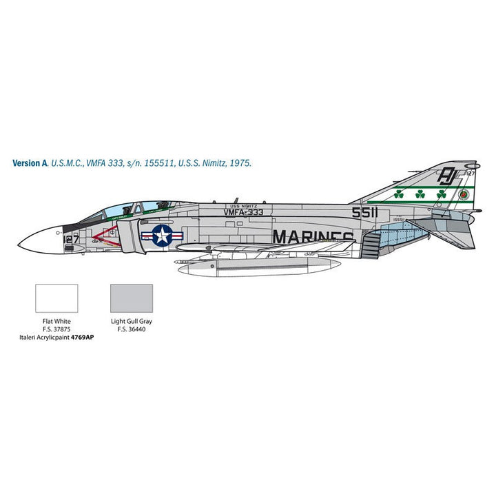 Italeri - 1:48 F-4J Phantom II