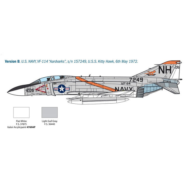 Italeri - 1:48 F-4J Phantom II