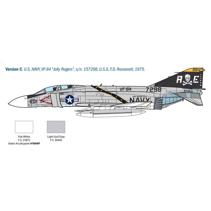 Italeri - 1:48 F-4J Phantom II