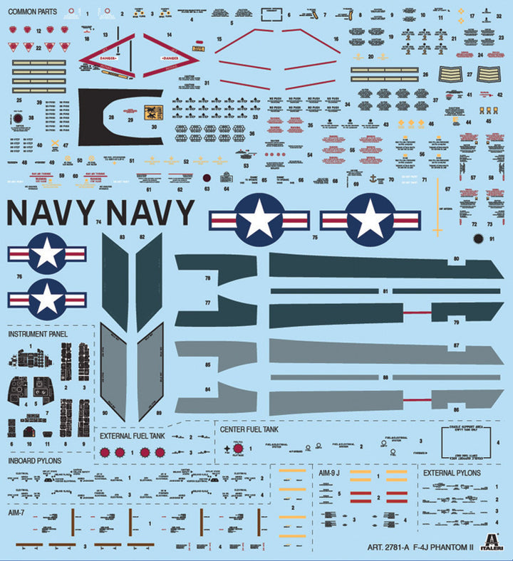 Italeri - 1:48 F-4J Phantom II