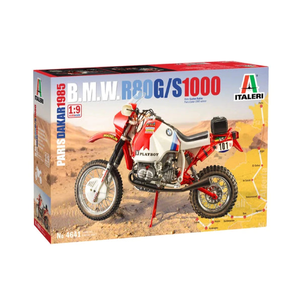 1/9 BMW R80G/S1000 Gaston Rahier Paris Dakar 1985 Winner