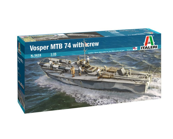 1/35 Vosper MTB 74 w/ Crew