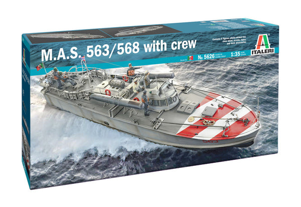 1/35 M.A.S. 568 4a Serie with Crew and Accessories Included