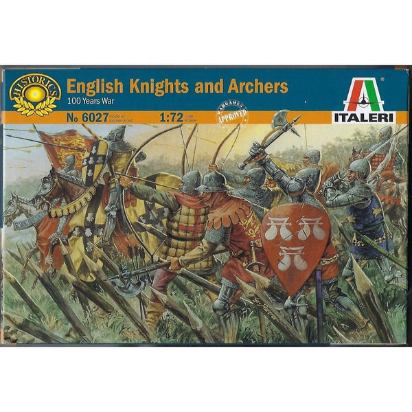 1/72 English Knights and Archers  100 Years War