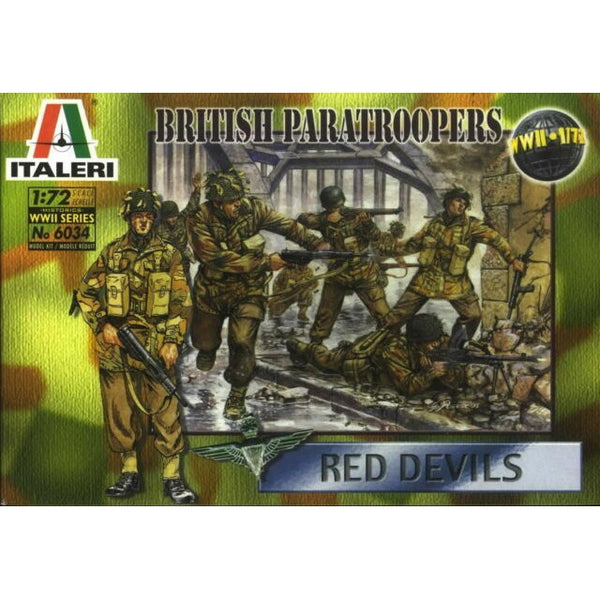 1:72 British Paratroopers Red Devils