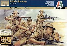 Italeri - 1/72 Fig British 8th Army WWII