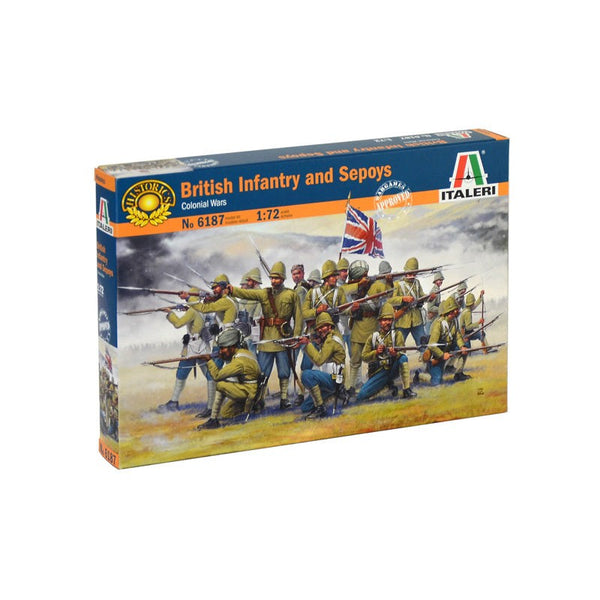 Italeri - 1:72 British Infantry and Sepoys  (Colonial Wars)