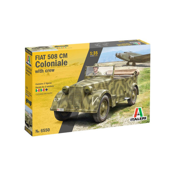 1/35 FIAT 508 CM  Coloniale? with Crew