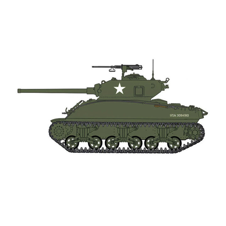 Italeri - 1:35 M4A1 Sherman with US Infantry