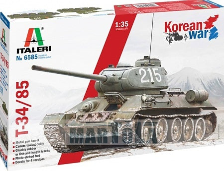 1/35 T34/85 KOREAN WAR