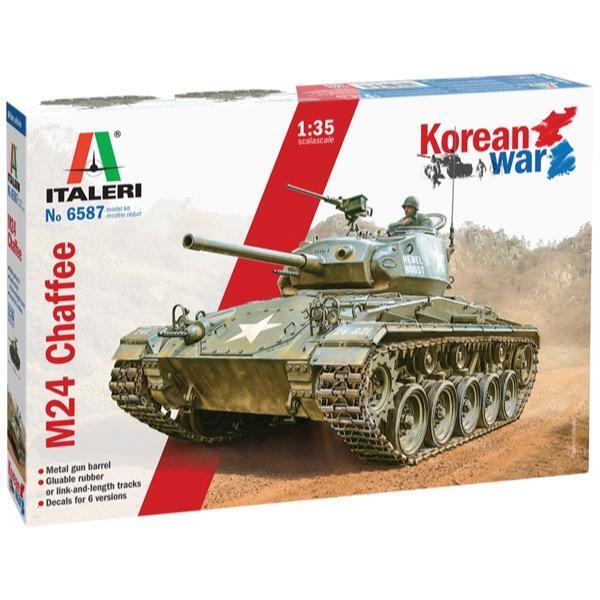 1/35 M24 Chaffee Korean War Plastic Model Kit