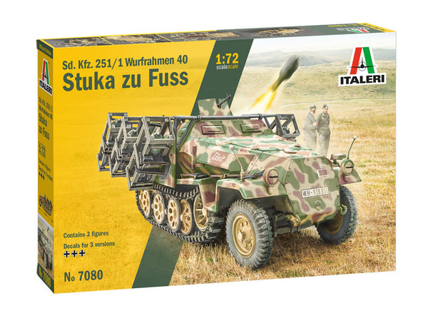 1/72 Sd.Kfz.251/1 Wurfrahmen 40   Stuka Zu Fuss