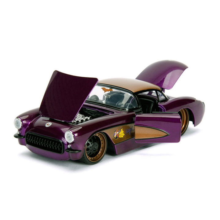 Jada - 1/24 Batgirl w/1957 Chevy Corvette