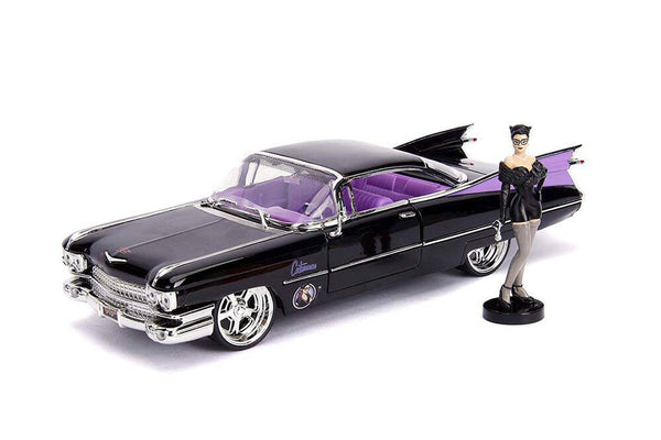 Jada - 1/24 Catwoman w/1959 Cadillac