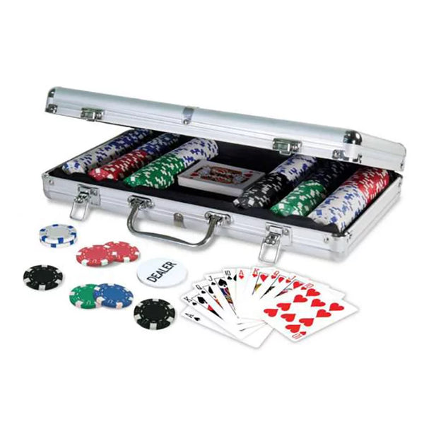 Classic Professional 300pc Poker Set in Aluminum Carry Case