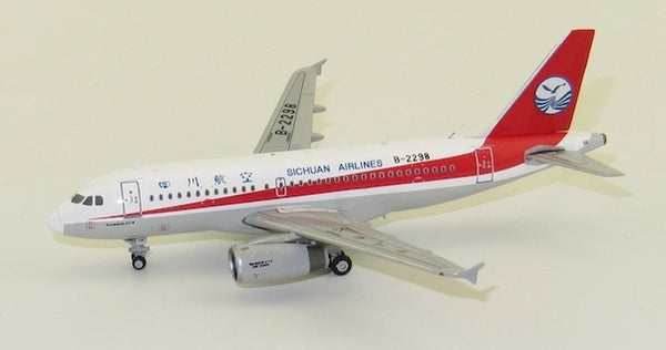 JC Wings - JC Wings 1/400 Sichuan A/Ls  A319 B-2298 w/Antenn