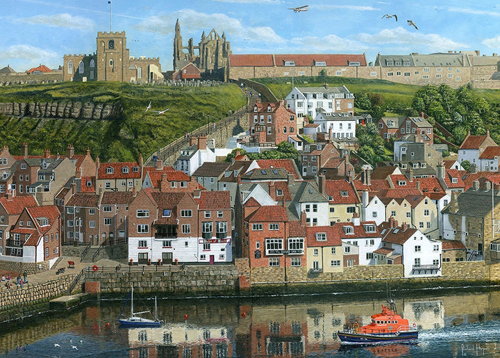 Jumbo - 1000pc Whitby Harbour