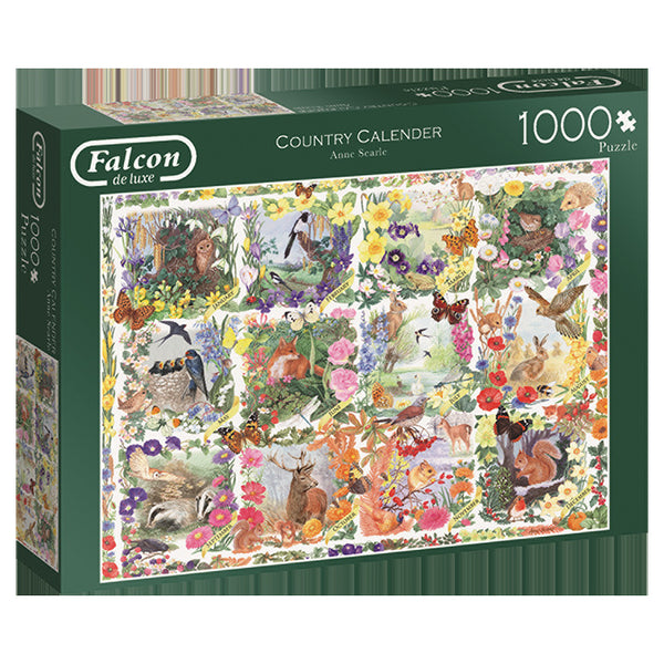 1000pc Country Calendar