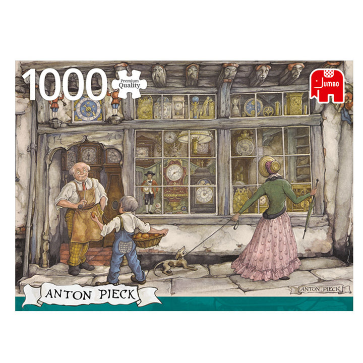 Jumbo - 1000pc The Clock Shop (Anton Pieck)